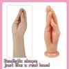 Erotische Hand Palm Faust Dildo Erwachsene Sex Spielzeug Anal Butt Plug Masturbadores Para Hombre Prostata-massagegerät für Mann Homosexuell