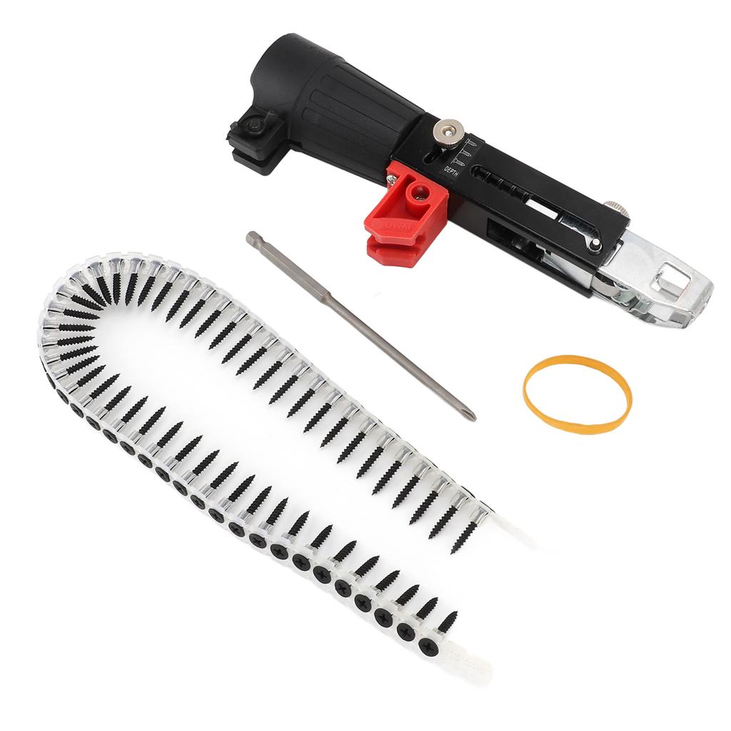 Automatická hřebíkovačka vrtačka Pneumatická šroubovací vrtačka Adaptér řetězu Elektrická vrtačka Nástavec řetězu Sada pro sádrokarton Dřevěná deska Strop