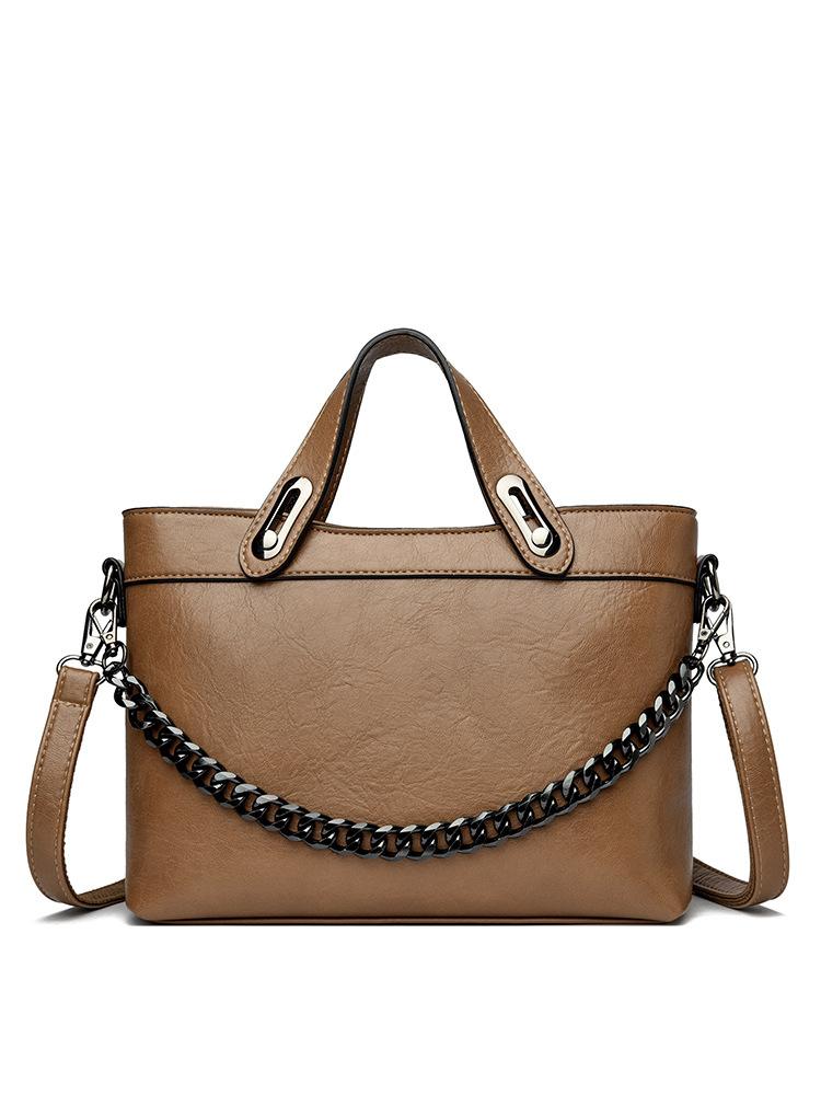 

2025 new chain bag, free mother leather women s bag, celebrity bag, tote commuter bag, shoulder handbag. абрикосовый