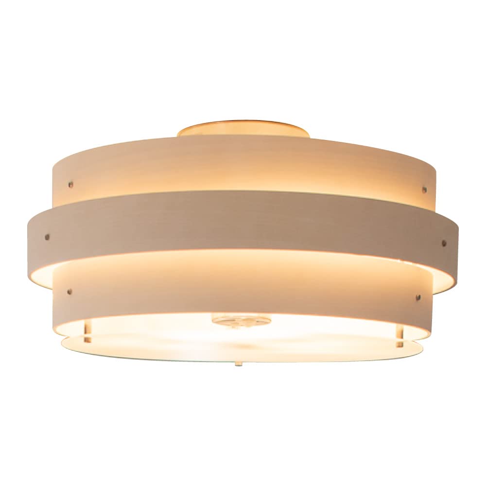 Ampoule Avaros 3C Ceiling Light, 3-Light, Stylish Natural Wood Ceiling Lighting for Living Room, Dining Room, Bedroom, Scandinavian Cafe, Retro