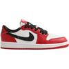Air Jordan 1 Retro Low OG PS Chicago 2025 Kids Sneakers Red Varsity-Red Black HQ6996-600