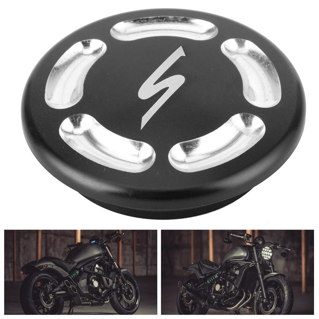 Motorcycle Frame Plug Cap RC?252?Set Fit for KAWASAKI VULCAN S 650 2015?2019Black