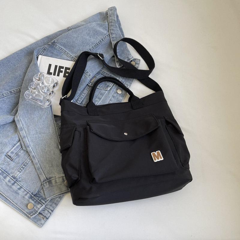 

Good quality large and small canvas women s bag 2025 fashionable and good-looking casual ins messenger bag shoulder bag handbag