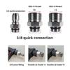 Quick Release Water Sprayers 3 Adapters Kits Copper Enhancing 10.5GPM High Pressure Washer Guns Car Washing Accessory