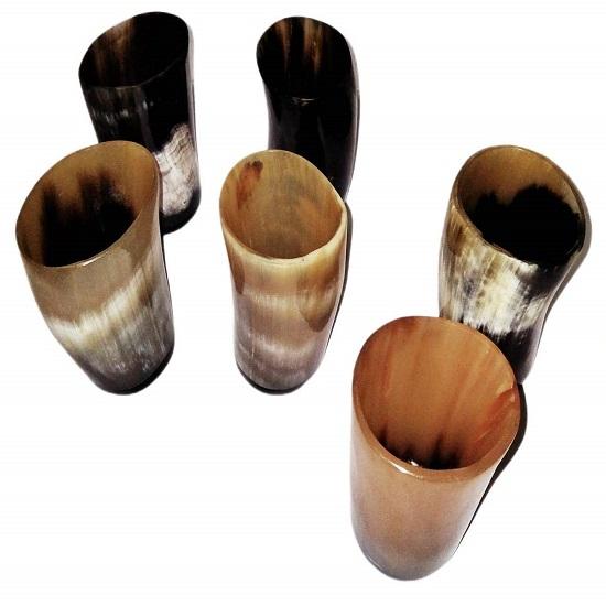 Shot Glass Set 30ml Set of 12 Handmade Horn Vodka Shot Glass Tequila Glass