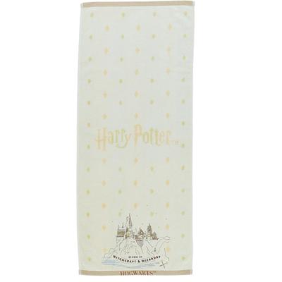 Marushin Face Harry Hogwarts Organic Antibacterial and 4105061600 Towel, Potter, Castle, Cotton, Deodorizing,
