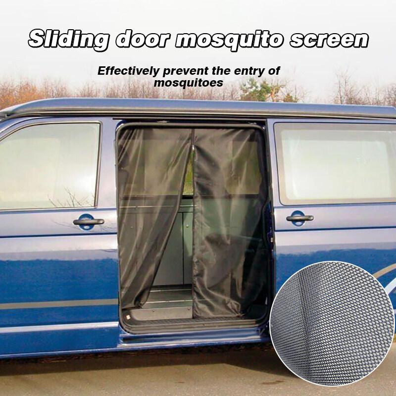 For Vw T5 T6 Sliding Door Magnetic Insect Mosquito Fly Screen Net Camper