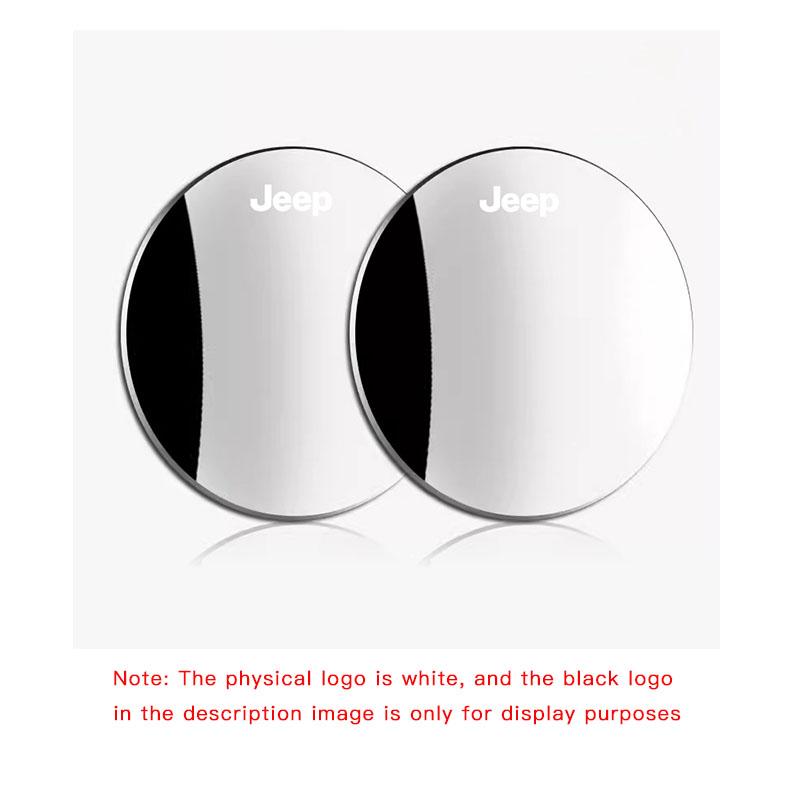 Car Rearview Mirror Image Extension Auxiliary Accessories For Jeep Grand Cherokee Patriot Liberty Wrangler JK Gladiator Compass AMS1