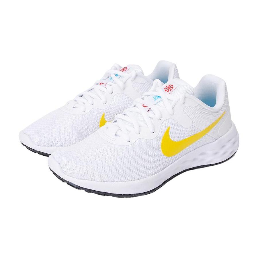 Nike Revolution 6 Next Nature 'Weiß Opti Gelb' Damen-Sneaker DC3729-105