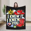 I Knew It I Knew You Cartoon Movie Blankets Fleece TS5 Multi-function Super Soft Throw Blanket for Bed Couch Bedding Throws