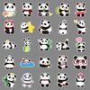 100 Panda Graffiti Stickers Personalized Hand-drawn Cartoon Cute Animal Decorative Water Cup Mobile Phone Case Stickers