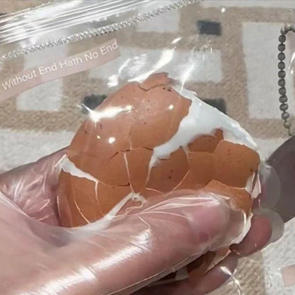 1Pc Simulated Silicone Egg Pinching One-time Pinching Egg Slow Rebound Egg Pinching Music Creative Decompression Artifact Toy