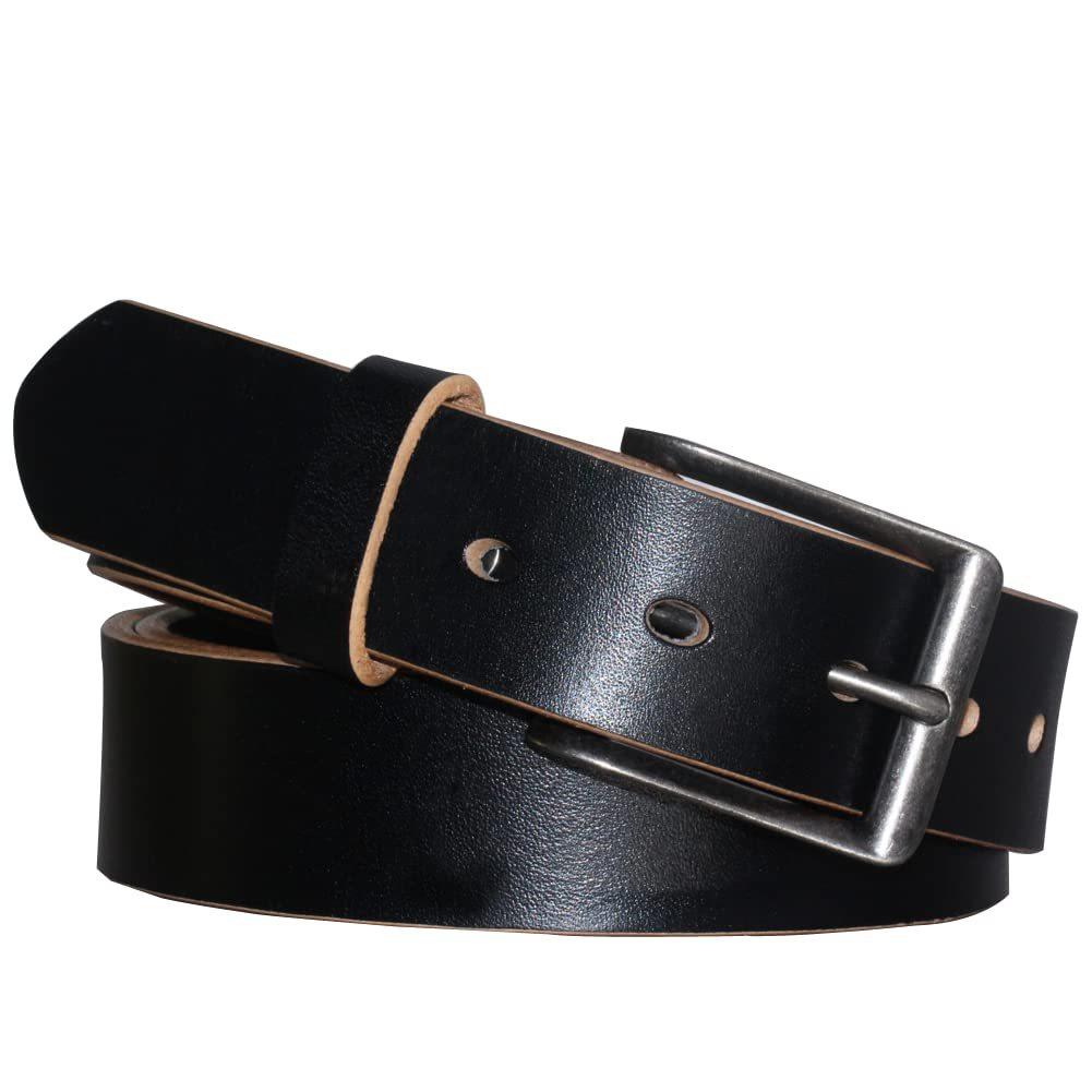 Belt Old Rough Wind Full Grain First Layer Cowhide Men'S Genuine Leather Belt