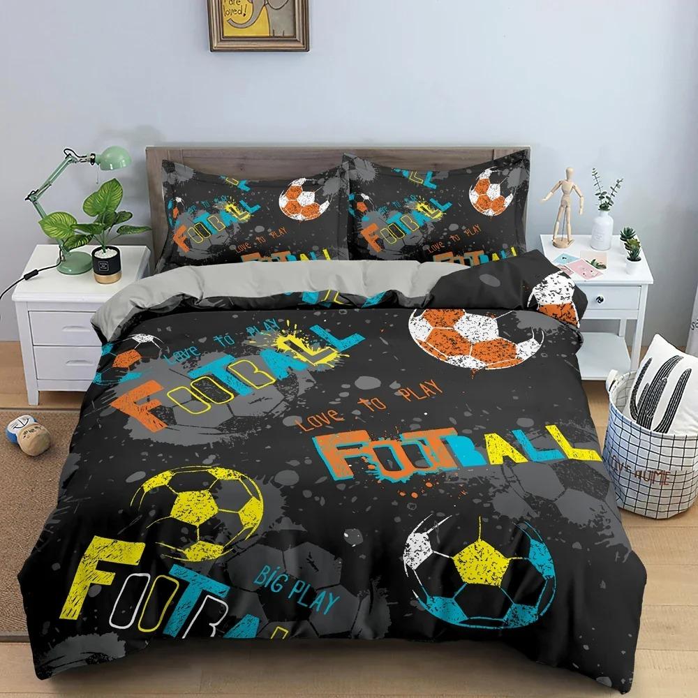 3D Basketball Bedding Set For Boy Bedroom Duvet Cover Comforter Covers Single Twin King Size Quilt Cover Home Textile