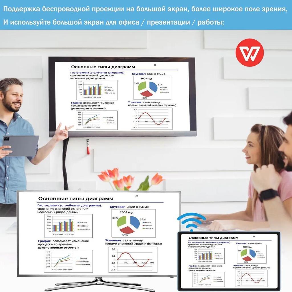 10.1-inch Tablet with 5G WiFi, Multi-Language Support, Eye Protection Mode