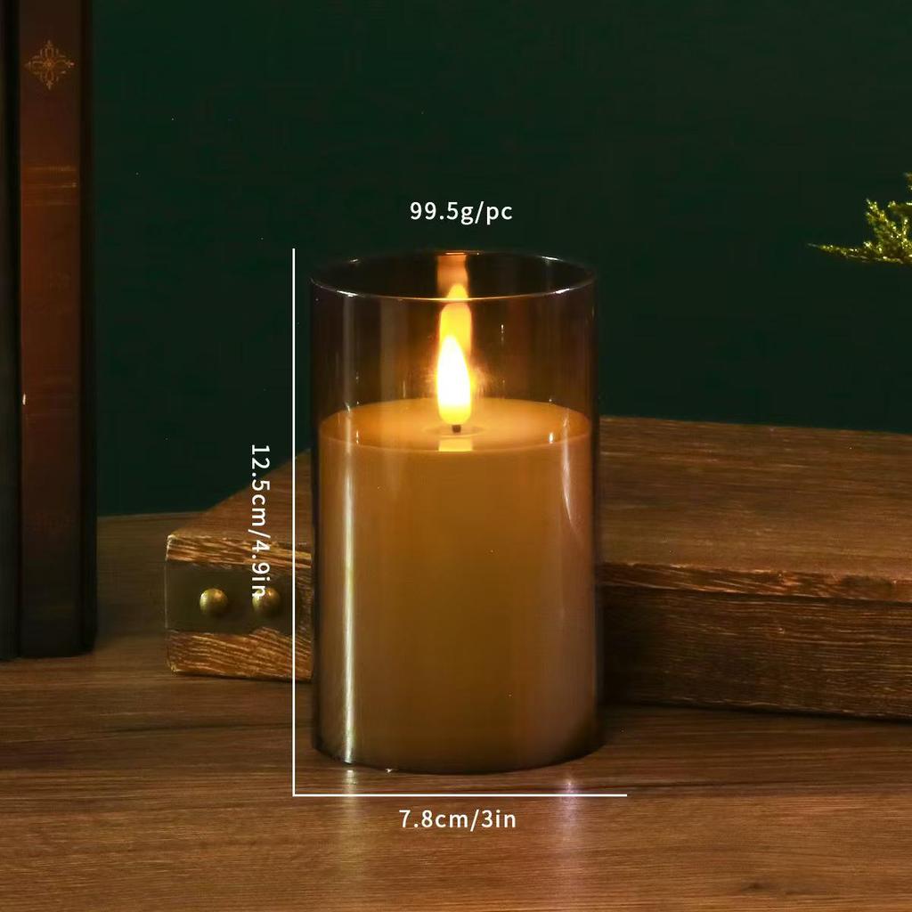 Acrylic LED Candle Light - Creative Wedding Atmosphere Decorations & Photo Props