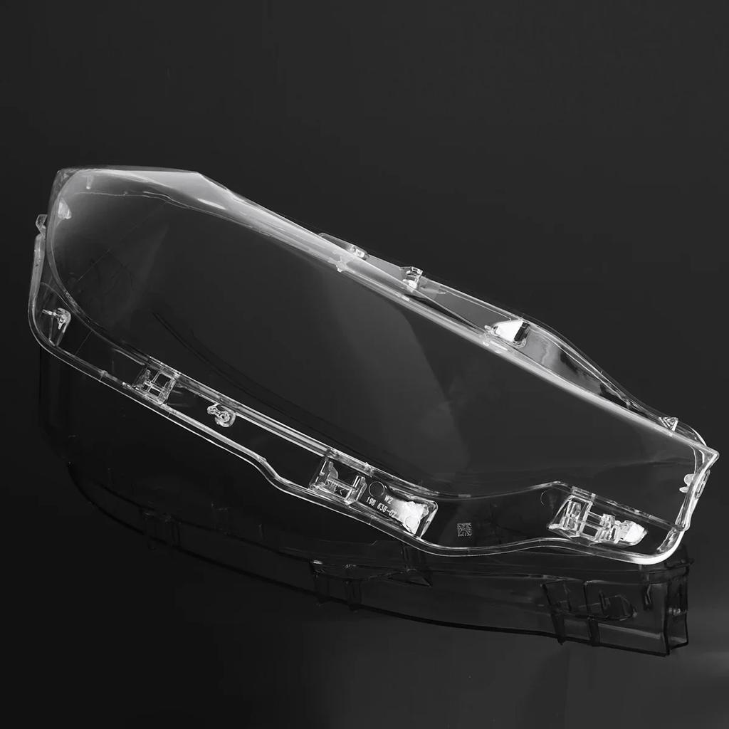 Pair Front Headlight Lens Cover For BMW 3 Series F30 F35 2016 2017 2018 2019 Headlamp Shell Transparent Lampshade Cover
