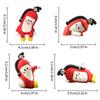 Cute Car Ornaments Car Center Console Display Screen Decor 4 Pieces Fires Extinguisher Shape Central Control Screen Decor Figure