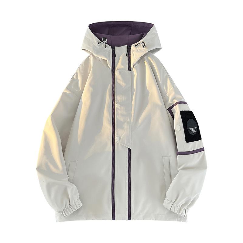 

Куртка для альпинизма на открытом воздухе, мужская куртка с капюшоном модного бренда на весну и осень, мужская японская рабочая одежда, повседневные топы XL