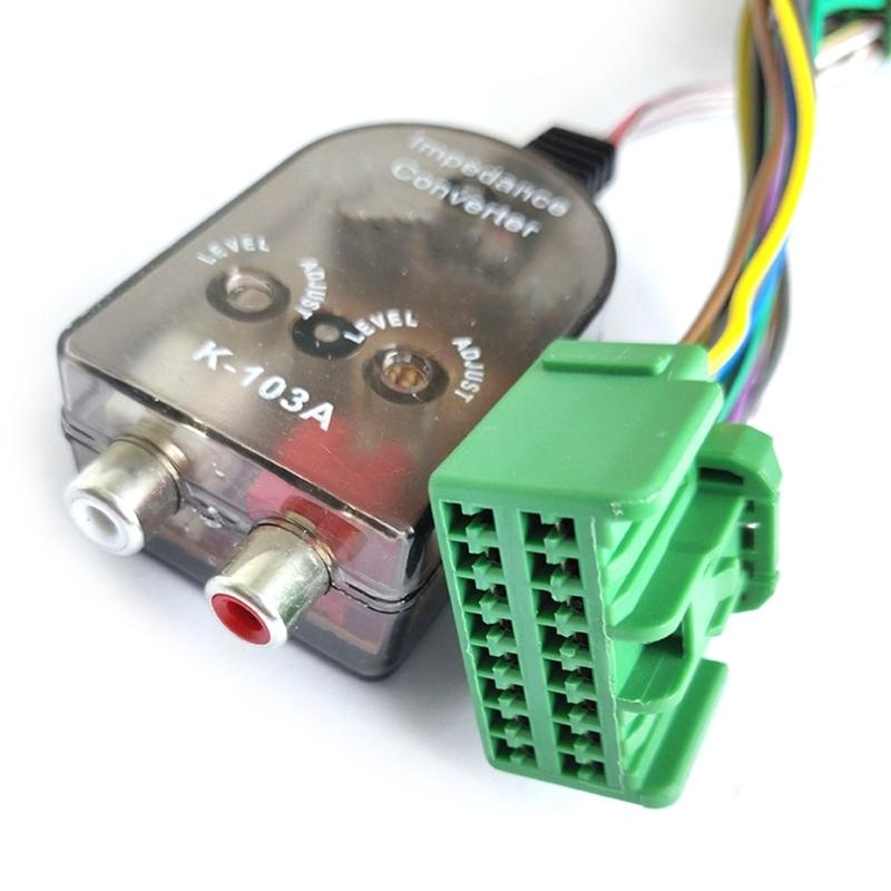 Add an Amp Amplifier Adapter Interface to Factory Radio Systems for Selected Models Automotive Radio Adapter