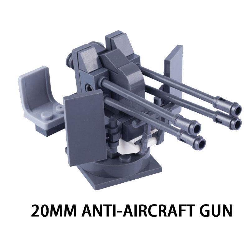 MOC Bricks Toys Military Army Accessories WW2 Soviet Tank Gun Weapons Soldier Figures Building Infantry Rocket Launchers Blocks