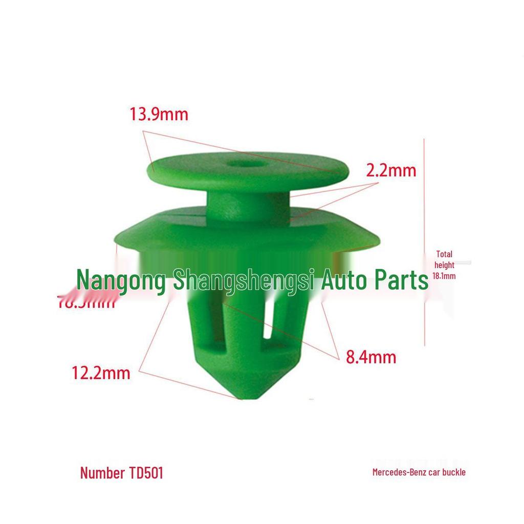 Universal Car Trim Panel Clips for Volvo, Mercedes, BMW