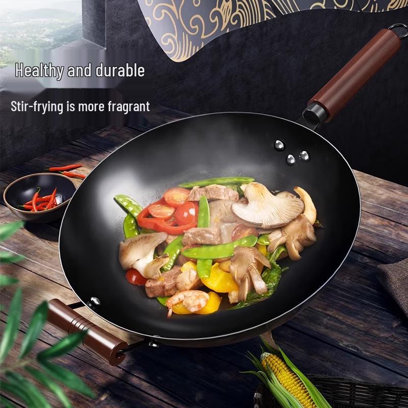 Naijiang Zhangqiu Traditional Iron Wok