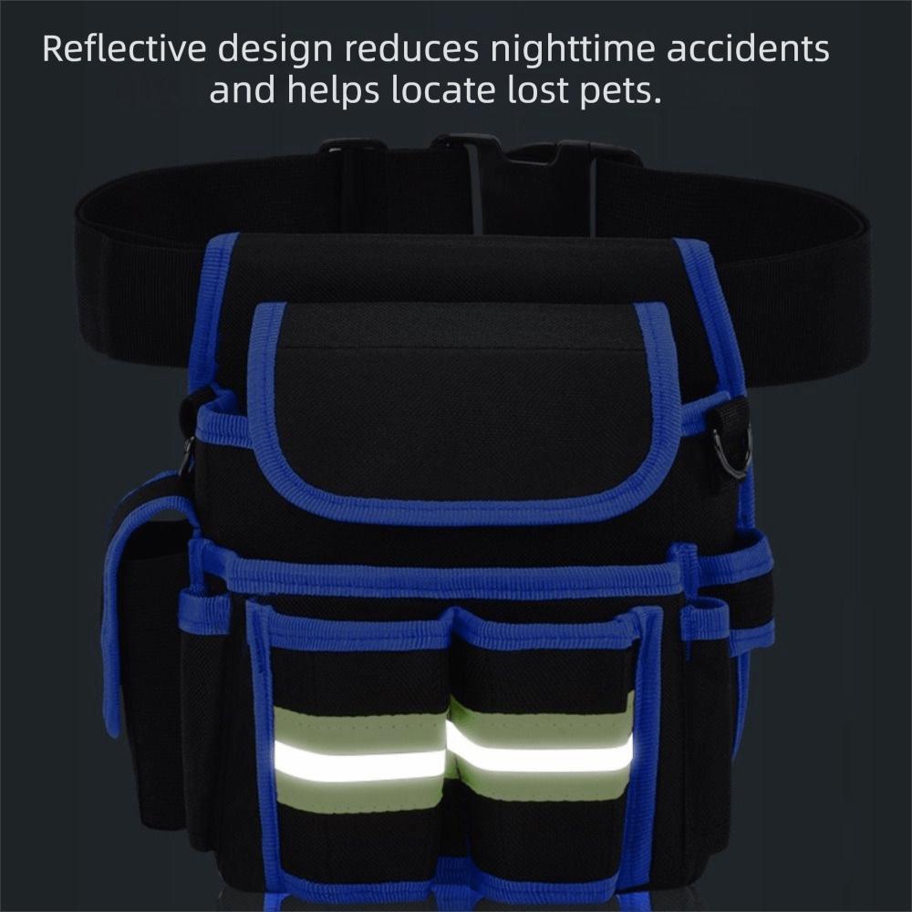 Large-Sized Electrician's Tool Bag One-Piece Design Tool Waist Bag Thickened Waist Bag  Electrician