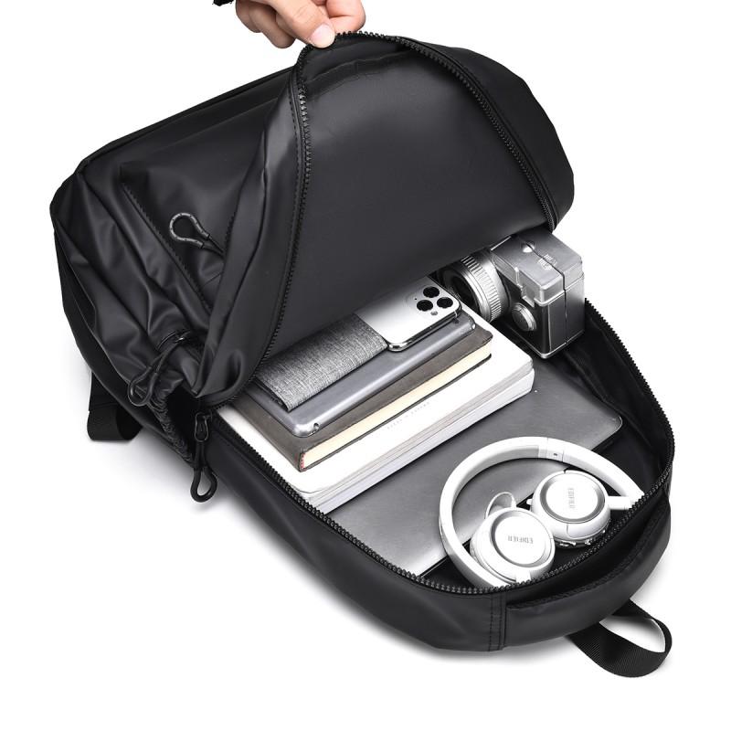 Men's Casual Simple Backpack, 15.6-inch Computer Bag, Large Capacity, Multiple Pockets, Splash-proof, Student Backpack,