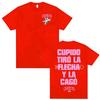 Tini Stoessel Cupido Pfeil und Bogen T-Shirt Herren Damen Ästhetisches Kurzarm-T-Shirt Lässiges Baumwoll-Herren-T-Shirt