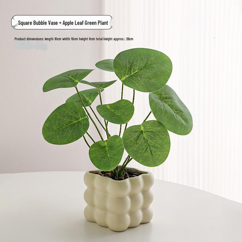 Nordic Green Artificial Potted Plant for Home or Office Decoration