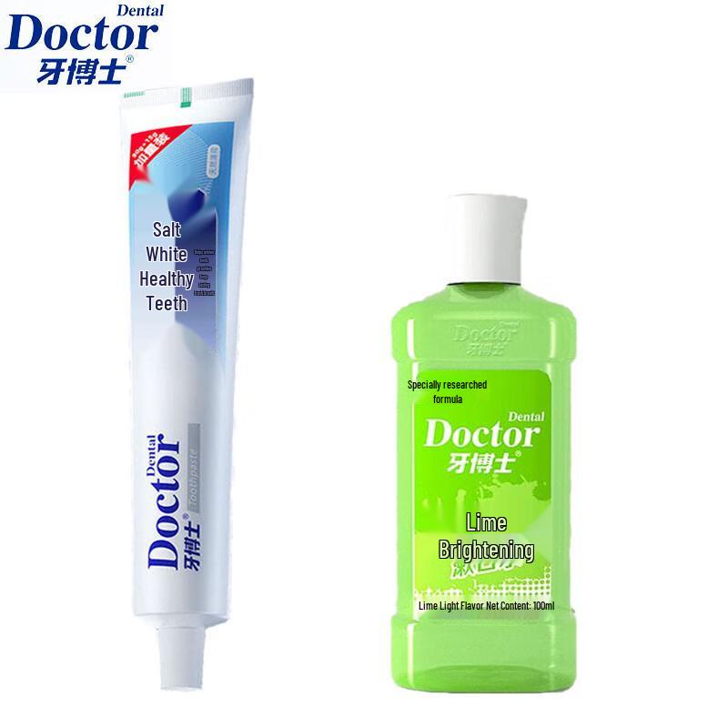 

Dr. Toothpaste & Mouthwash Set