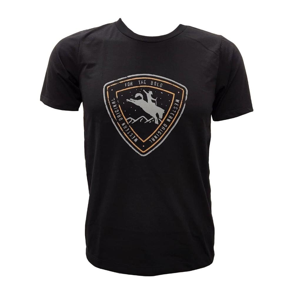 HOOEY Men s Matador Crew Neck T-Shirt, Black Unisex T-Shirt S