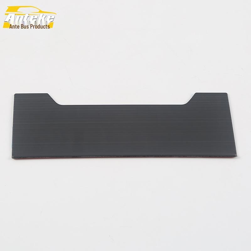 Panneau de console centrale en acier inoxydable 18 CC avec allume-cigare et couvercle de cendrier