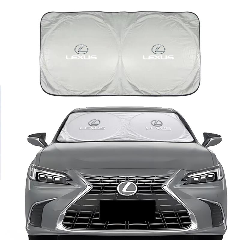 SFSE5 Car Windshield Sun Shade Visor UV Protection Shield For Lexus GS IS LS500h ES260 ES300h RX350h NX260 UX260 LM LC RZ450e TX RC CT