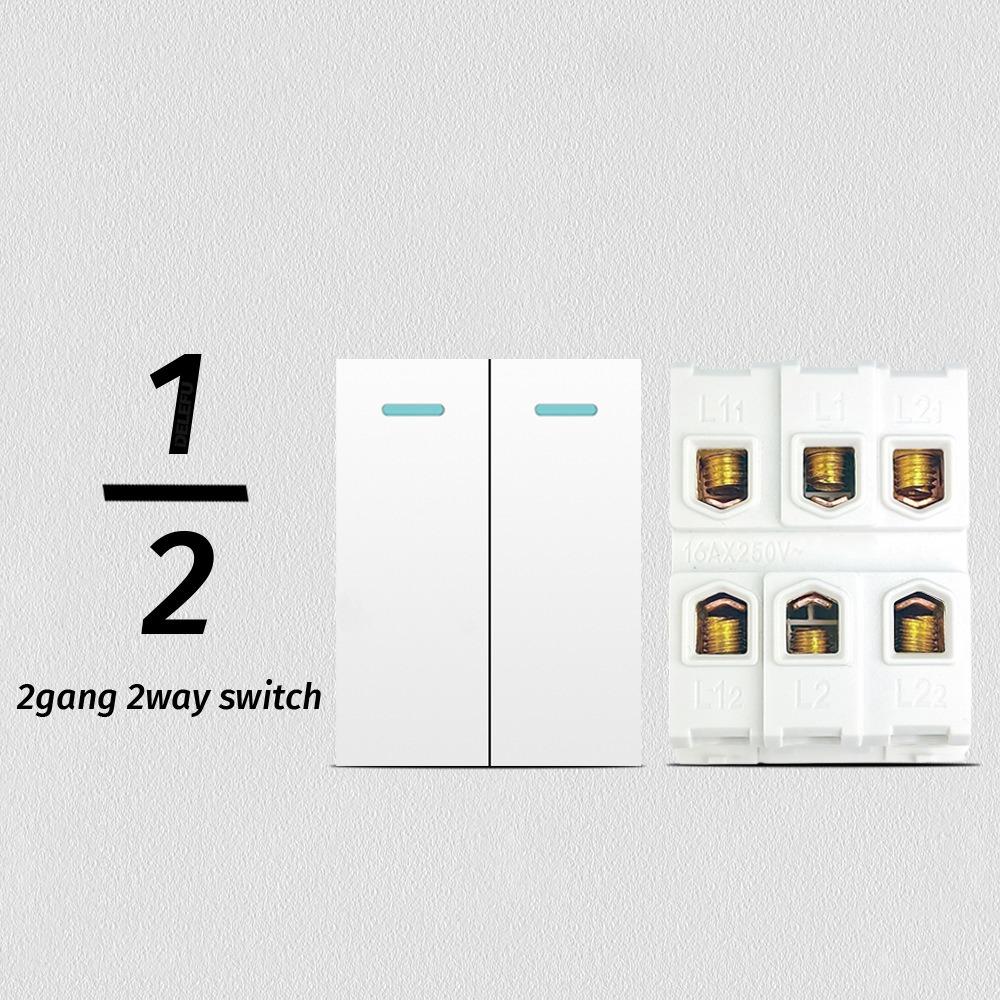 USB Modular Sockets And Switches EU French Socket Module  for EU Standard Wall Mount DIY