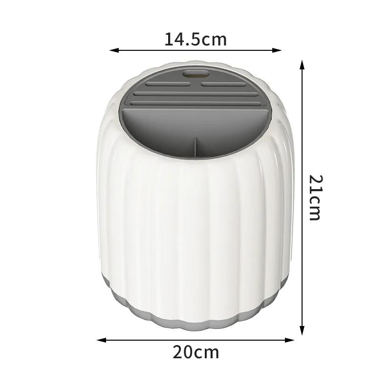 360° rotatable Utensil Holder Chopstick Storage Rack Cutlery Sink Chopsticks Holder Kitchen Spoon Fork Drain Storage Organizer