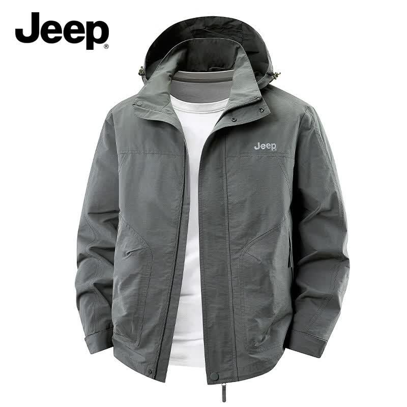 Мужская уличная куртка JEEP со съемным капюшоном XL