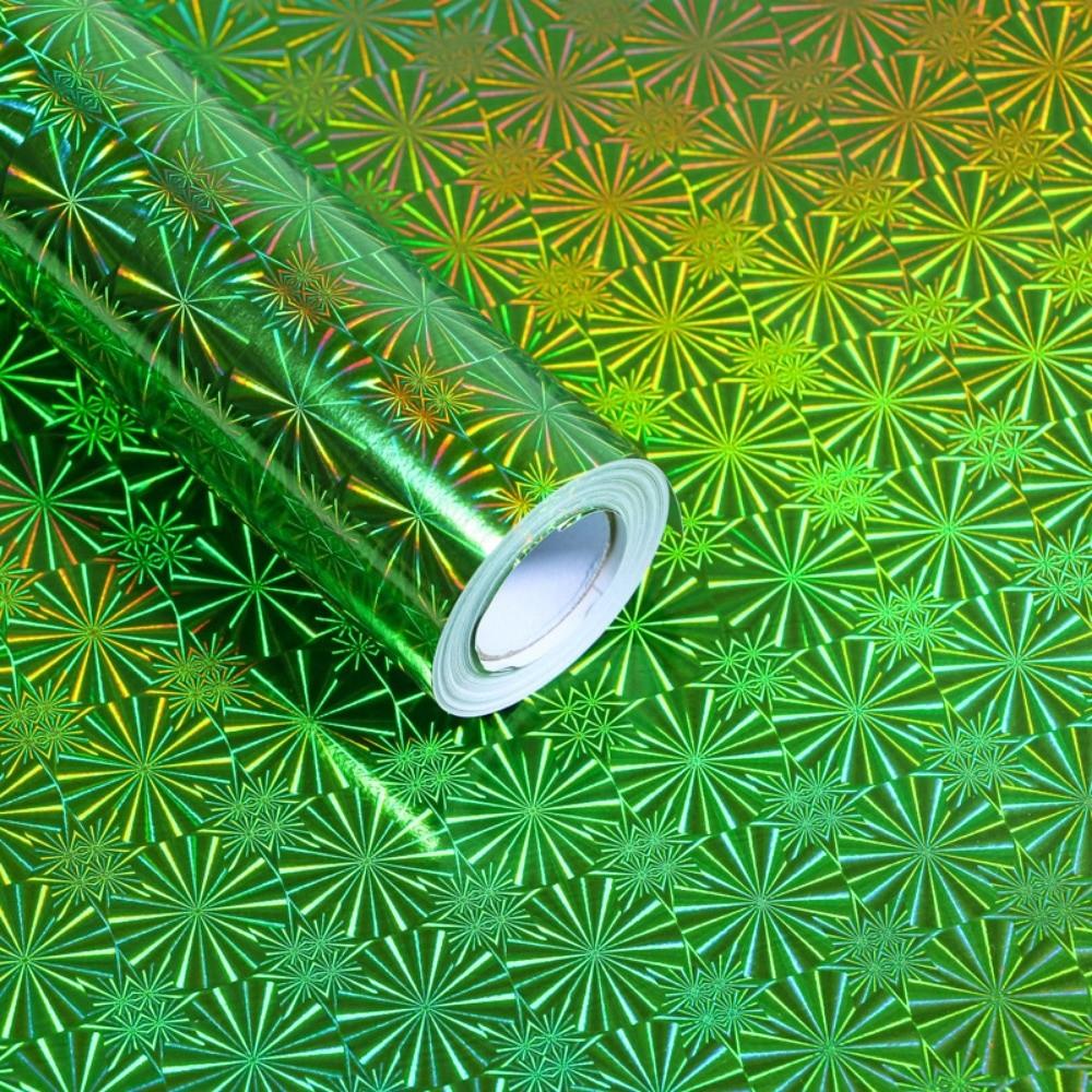 300cm Dárkový balicí papír DIY Řemesla Lesklý balicí papír Gradientní laserový balicí papír Dárky