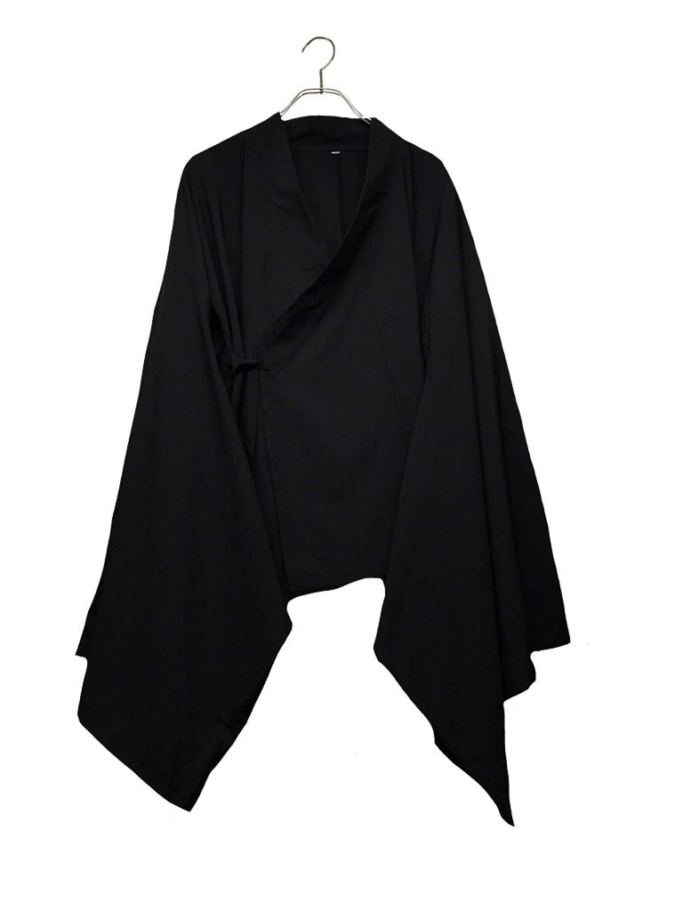 [fhs] Half-length Undergarment, Black, Japanese Clothing, Hanfu Style, Monochrome Outfit, Japanese Outfit, Haori Outfit, Japanese Attire (M)