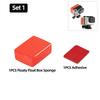 Anti-Sink Float Sponge with Adhesive For GoPro Hero 13 12 11 10 9 AKASO SJCAM SJ4000 Insta360 DJI OSMO Action Camera Accessories