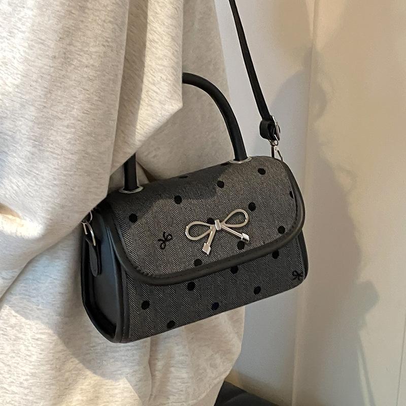 

Сумка Niche Bow Bag женская сумка-мессенджер премиум-класса в горошек портативная маленькая квадратная сумка