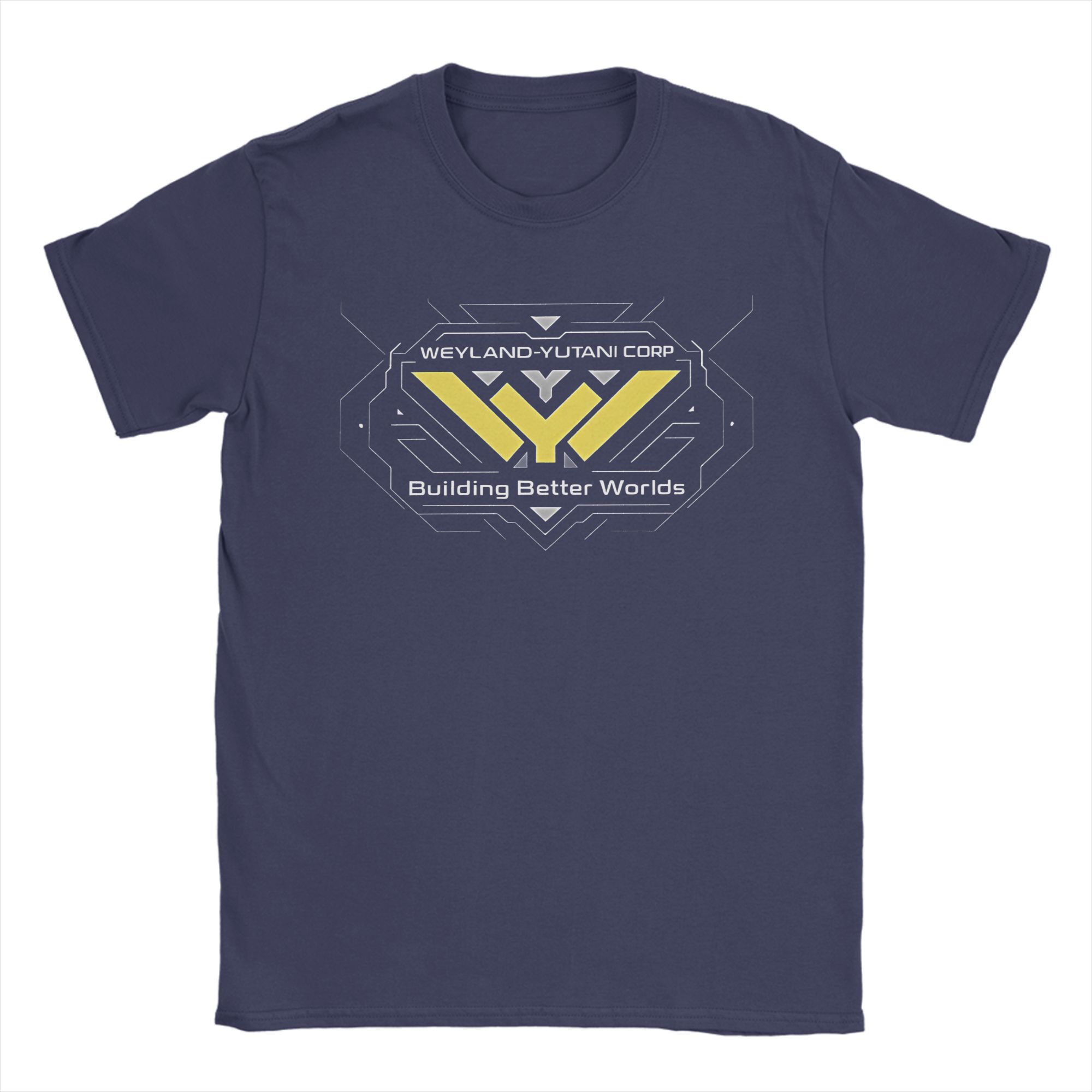 

2025 Summer Graphic Printing Weylands Yutani Corp T Shirt for Men Women Horror Movie Pure Tee Shirt Short Sleeve Clothing Summer 4XL