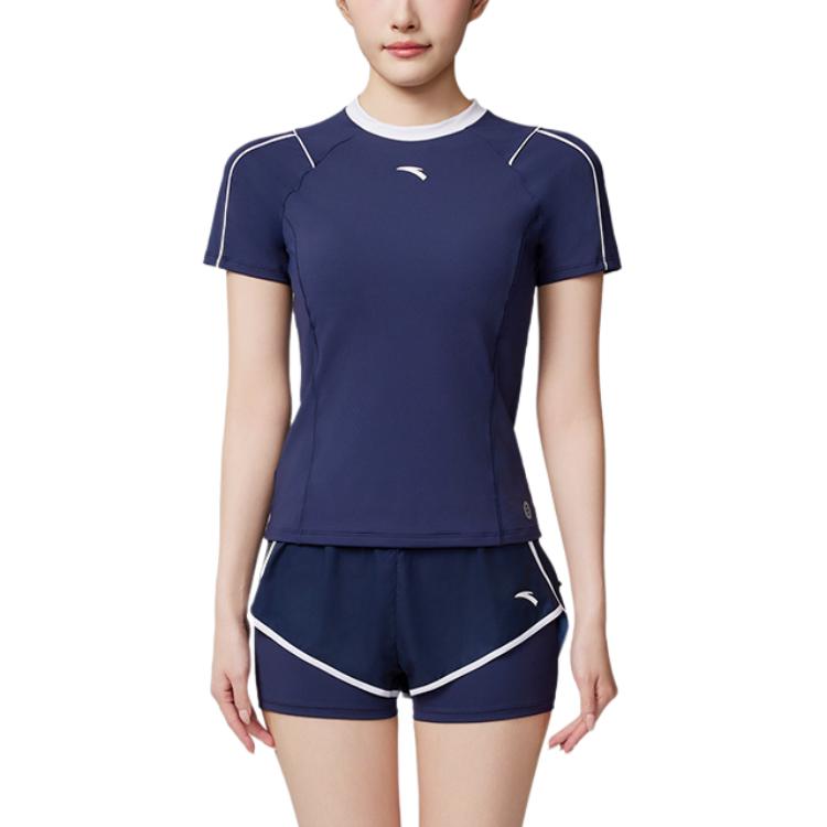 Anta High-End Short Sleeve Split Swimwear Women Swimwear 1824532491-1