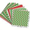 12 Sheet DIY Christmas Gift Wrapping Paper,Background Decorations Paper,DIY Photo Album,Scrapbook,Santa Claus Pattern Paper