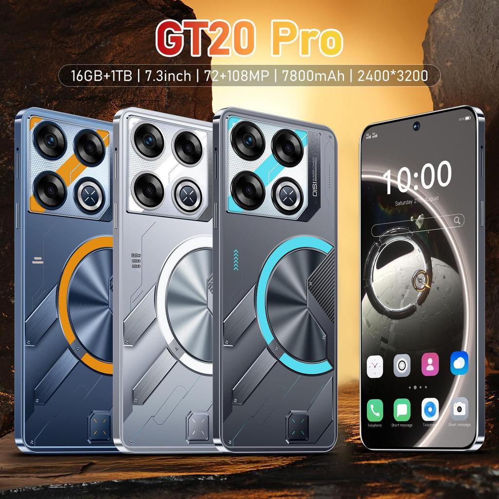 GT20 5G Smartphone: Cross-border, Super Large Screen, 16GB+1TB, Android