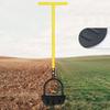 Half Moon Edger with Handle Manual Saw Tooth Step Edging Shovel for Grass Lawn Trimming Garden Or Si