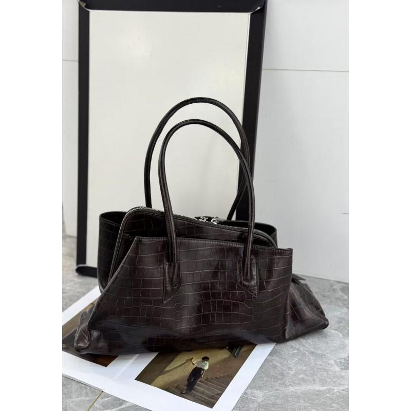Vintage European Barn Style Leather Tote