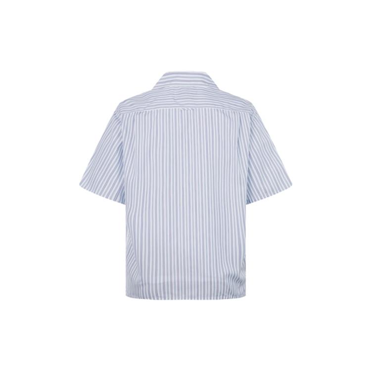 PRADA Shirts Men's Blue Polo Collar Moderate UCS339-1YGYF0012