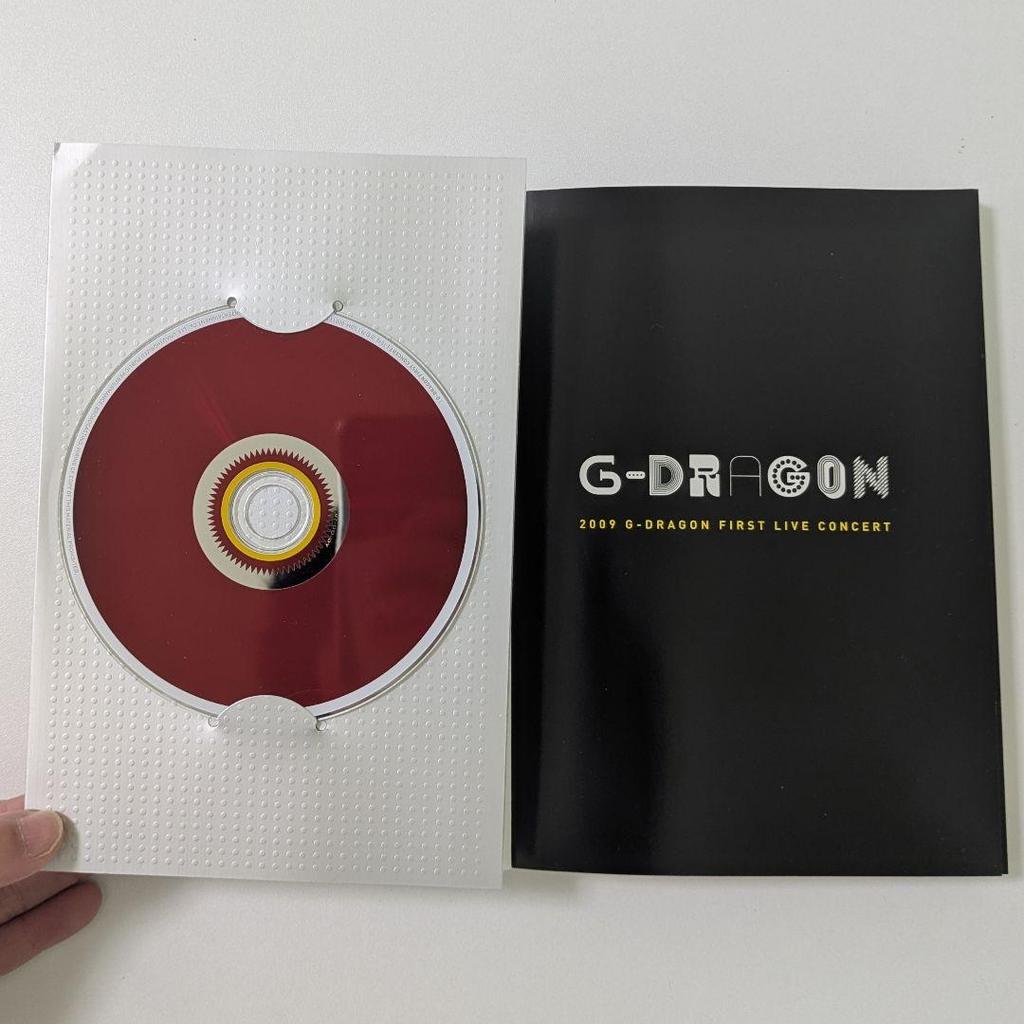 [USED] Korean version BIGBANG G-DRAGON Jiyong CD DVD